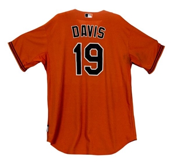 2013 Chris Davis  Game Worn Baltimore Orioles Home Run Jersey (MLB Authenticated)